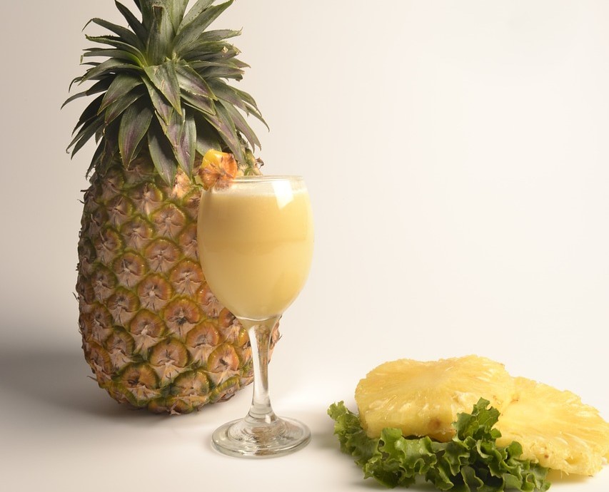 Receta de piña colada sin alcohol